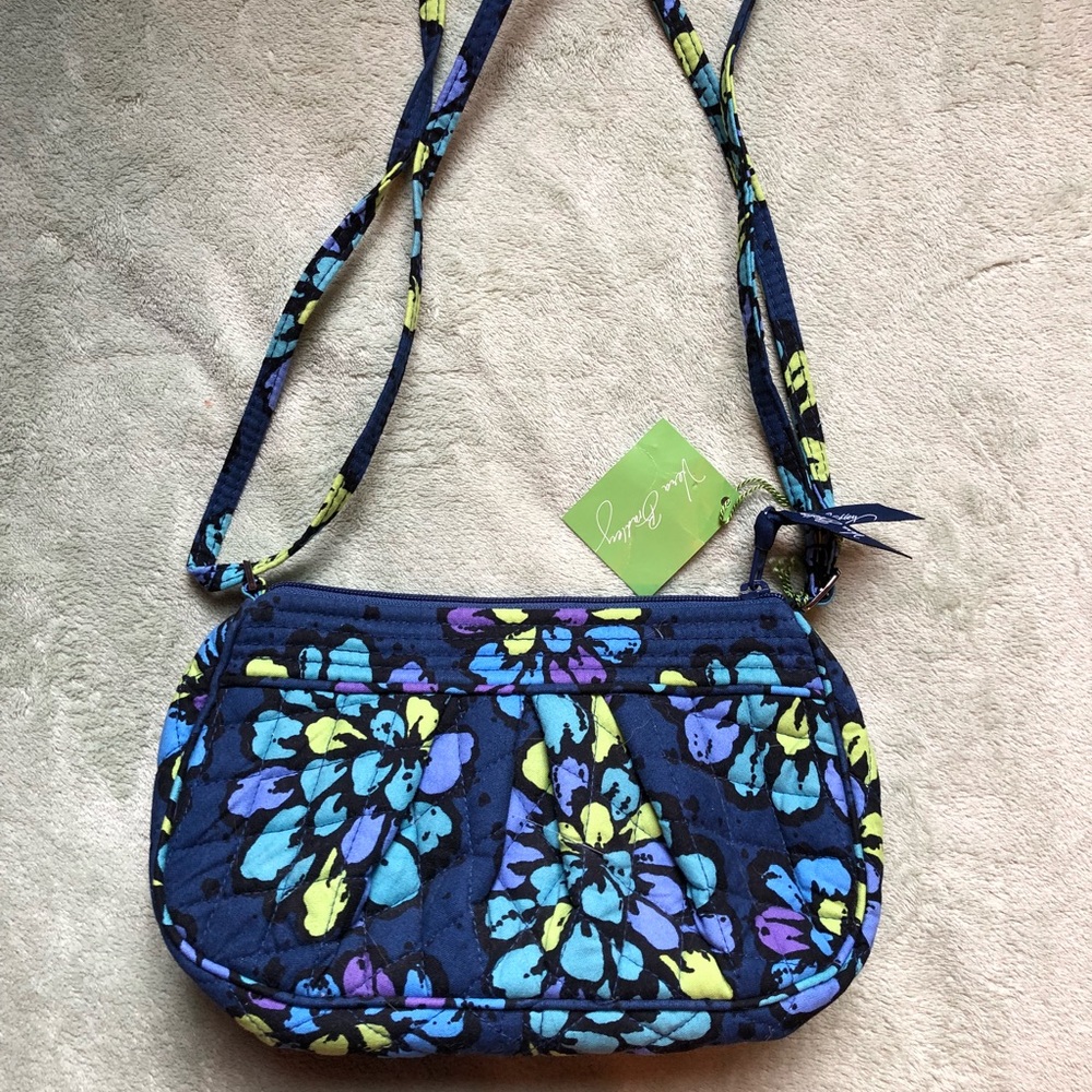 Vera Bradley ‘Frankie’ crossbody // Indigo Pop